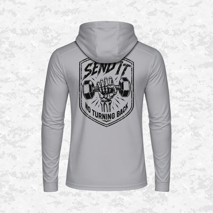 Send It | No Turning Back | DRIFIT Long sleeve, Hoodie