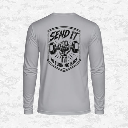 Send It | No Turning Back | DRIFIT Long sleeve, Hoodie