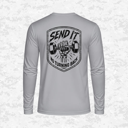 Send It | No Turning Back | DRIFIT Long sleeve, Hoodie