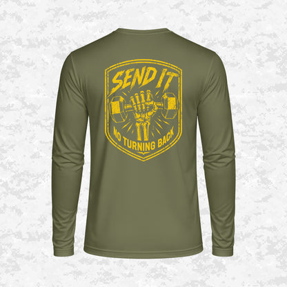 Send It | No Turning Back | DRIFIT Long sleeve, Hoodie