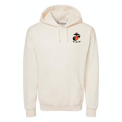 Headquarters Battalion 2nd Marine Division Unit ¨The Silent Second¨ Hoodie