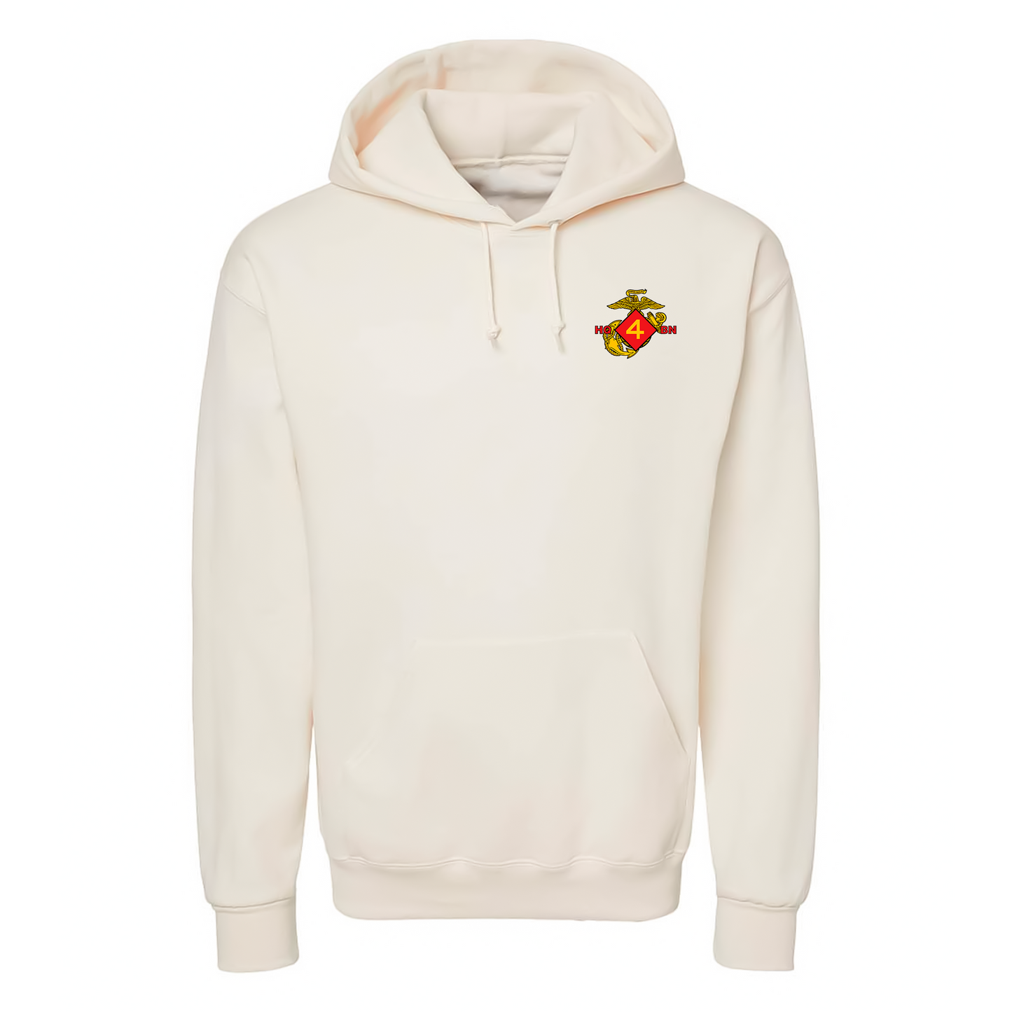 Headquarters Battalion 4th Marine Division Unit ¨Fighting Fourth¨ Hoddie