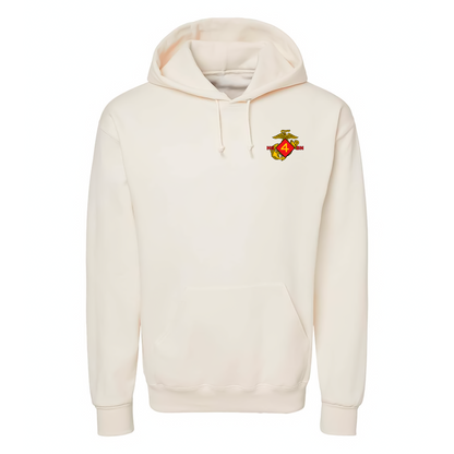Headquarters Battalion 4th Marine Division Unit ¨Fighting Fourth¨ Hoodie