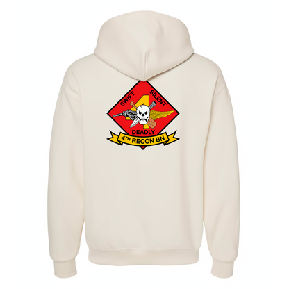 4th Reconnaissance Battalion Unit ¨Swift, Silent, Deadly¨ #2 Hoodie