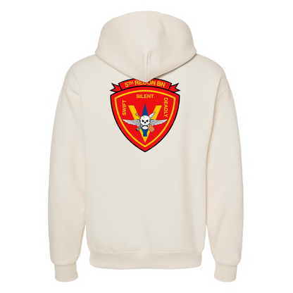 5th Reconnaissance Battalion Unit ¨Swift, Silent, Deadly¨ Hoodie