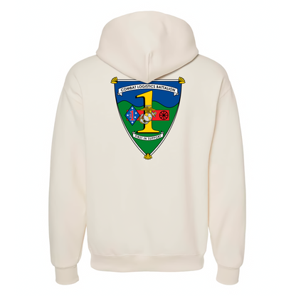 Combat Logistics Battalion 1 Unit “ First in Support” Hoodie