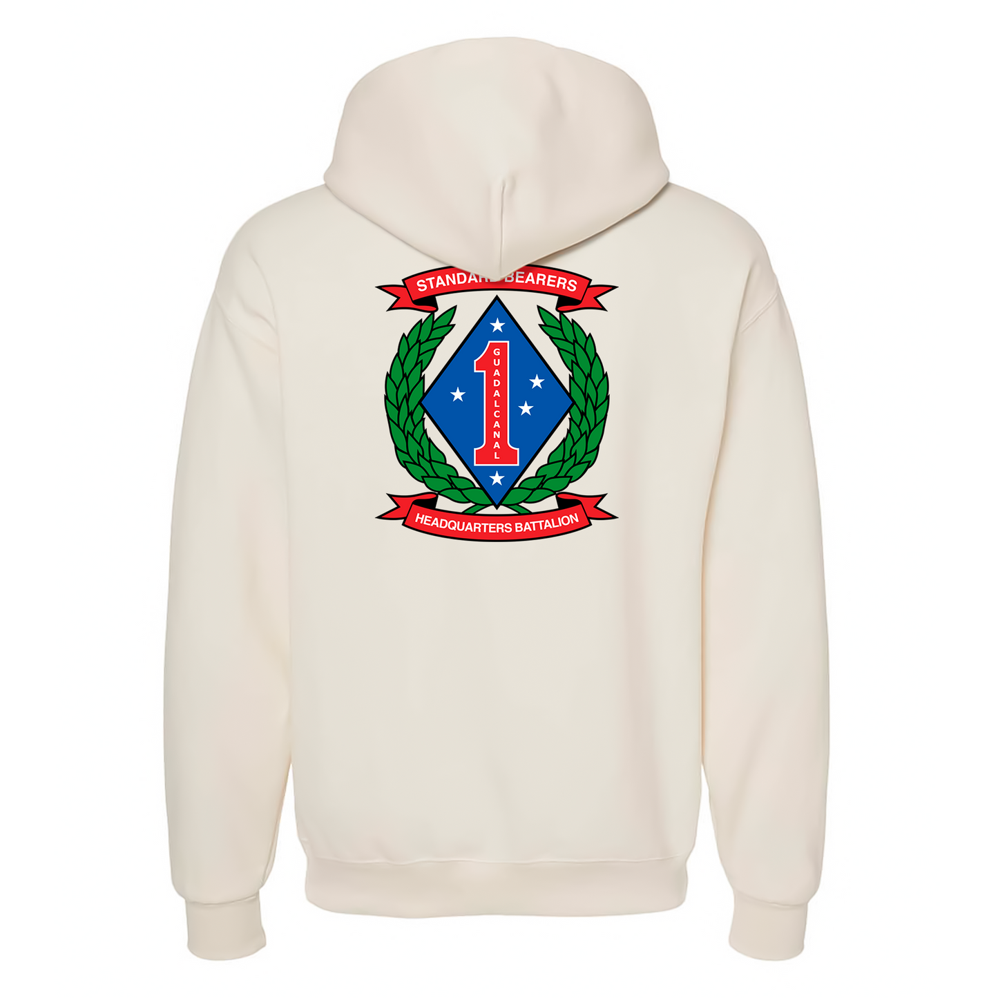 Headquarters Battalion 1st Marine Division ¨Standard Bearers¨ Hoddie