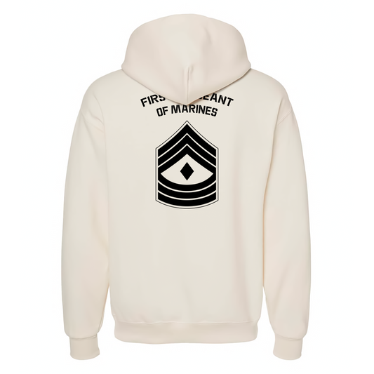 E8 First Sergeant of Marines Hoodie #2