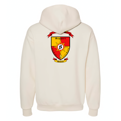 Combat Logistics Battalion 8 Unit ¨Anytime, Anyplace¨ Hoodie