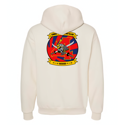 Combat Logistics Battalion 4 Unit ¨Bushido¨ Hoodie #3