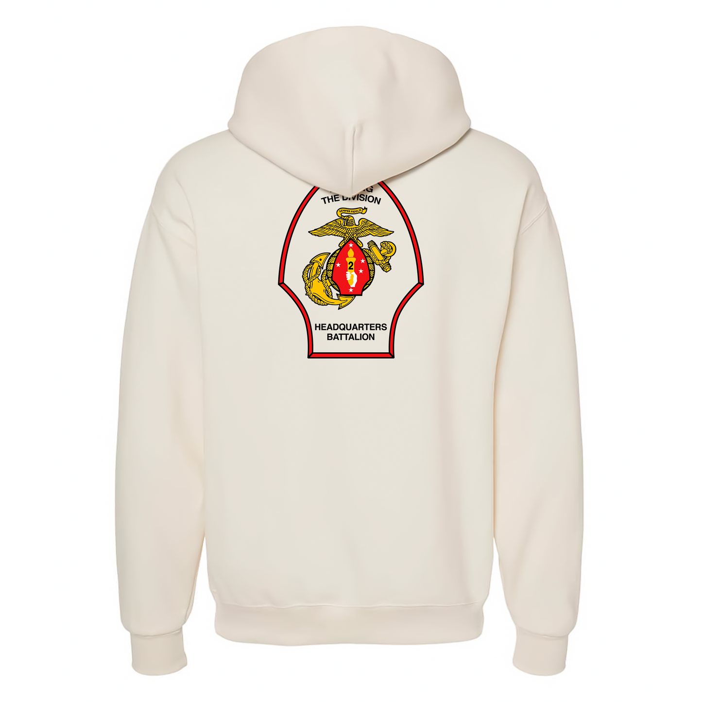 Headquarters Battalion 2nd Marine Division Unit ¨ The Silent Second¨ Hoddie