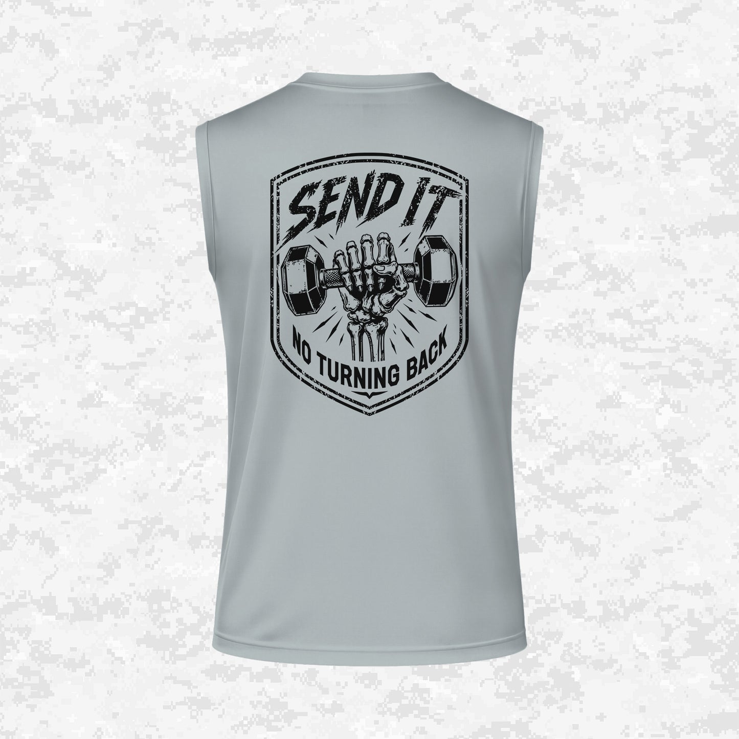 Send It | No Turning Back | DRIFIT Sleeveless, Tank, Sleeveless Hoodie