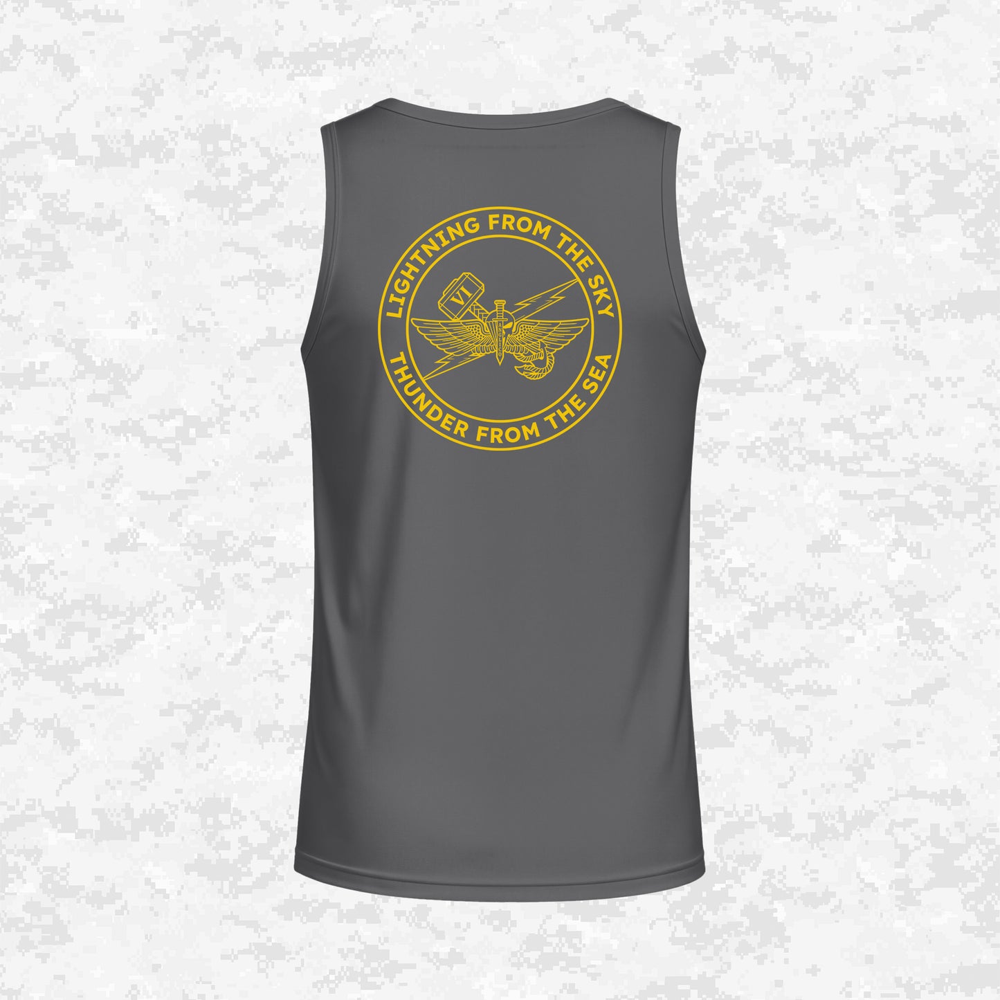 6th ANGLICO | Lightning From The Sky, Thunder From The Sea | DRIFIT Sleeveless, Tank, Sleeveless Hoodie