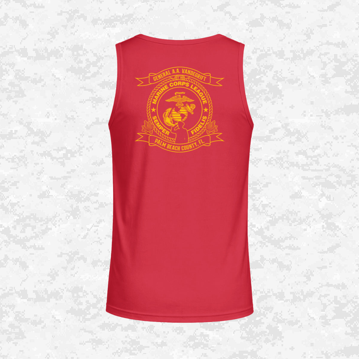 Marine Corps League | General A.A. Vandegrift Detachment #68 | DRIFIT Sleeveless, Tank, Sleeveless Hoodie