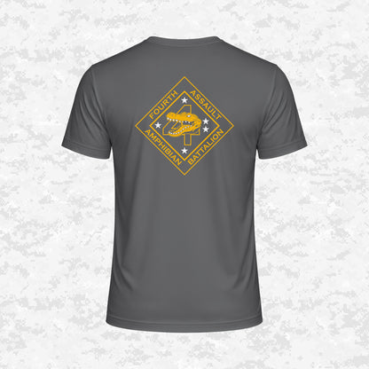 4th Assault Amphibian Battalion "4th Tracks" DRIFIT Shirt