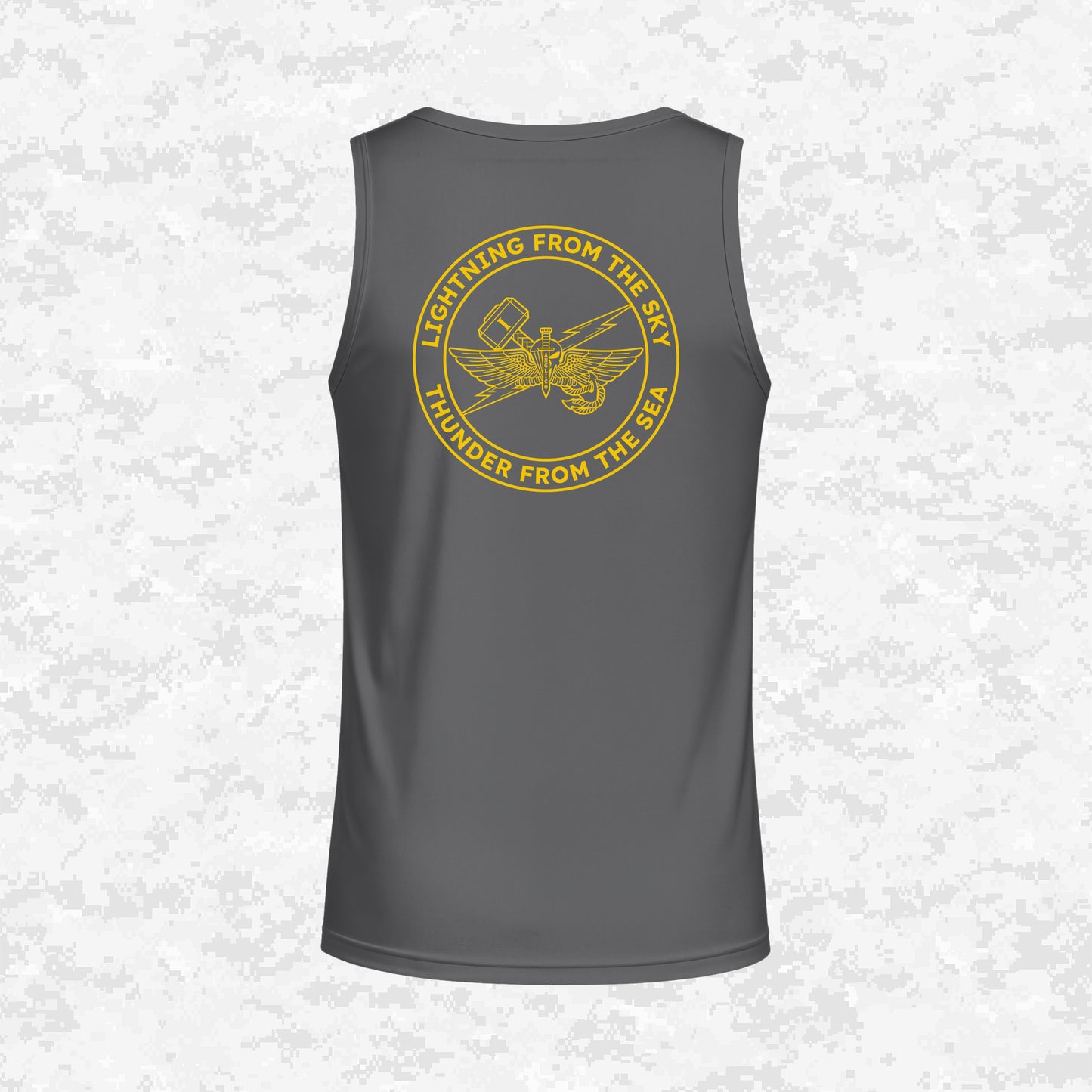 1st ANGLICO | Lightning From The Sky, Thunder From The Sea | DRIFIT Sleeveless, Tank, Sleeveless Hoodie