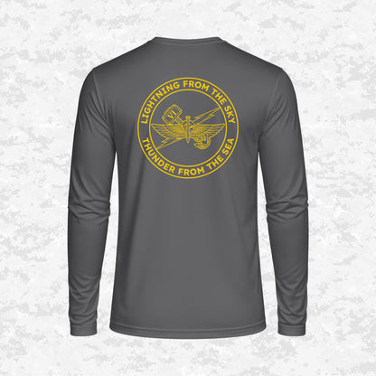 6th ANGLICO | Lightning From The Sky, Thunder From The Sea | DRIFIT Long sleeve, Hoodie