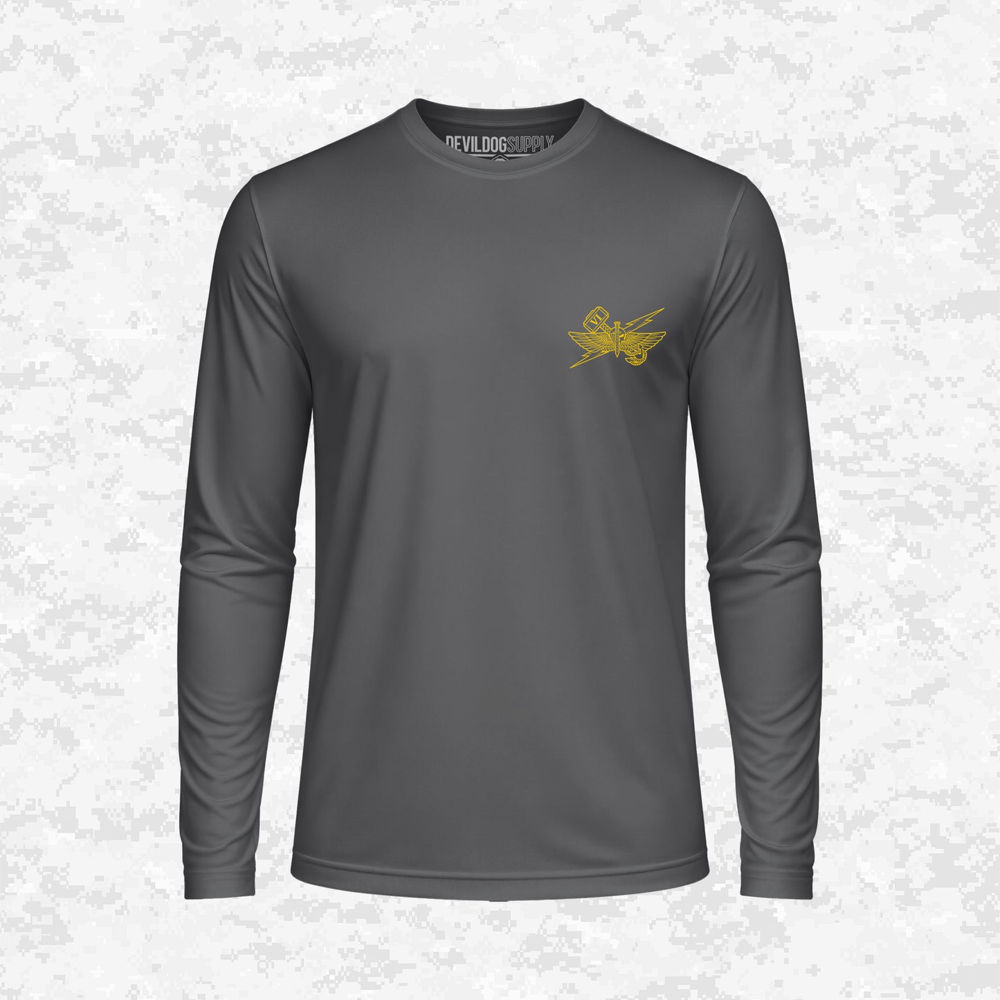 6th ANGLICO | Lightning From The Sky, Thunder From The Sea | DRIFIT Long sleeve, Hoodie
