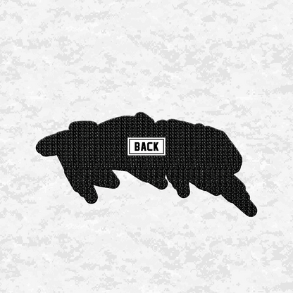Send It | Leather Patch | Velcro Backed