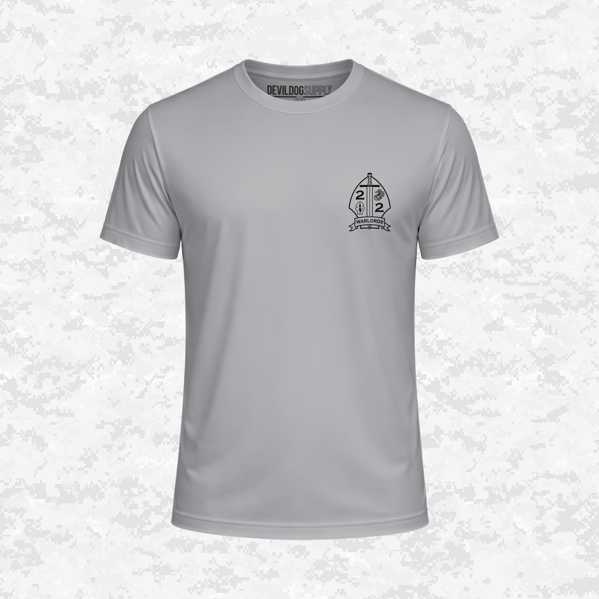 2nd Battalion 2nd Marines Unit "Warlords" Classic Edition #3 | DRIFIT Shirt