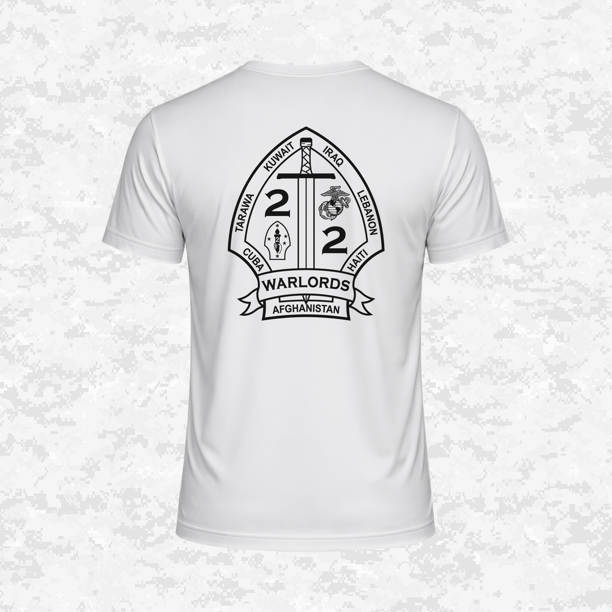 2nd Battalion 2nd Marines Unit "Warlords" Classic Edition #1 | DRIFIT Shirt