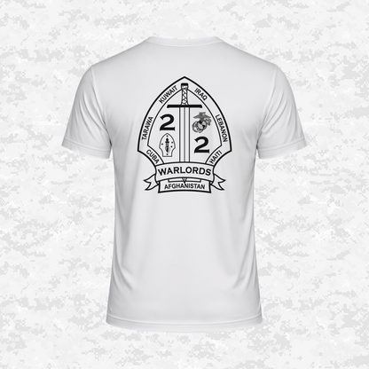 2nd Battalion 2nd Marines Unit "Warlords" Classic Edition #1 | DRIFIT Shirt