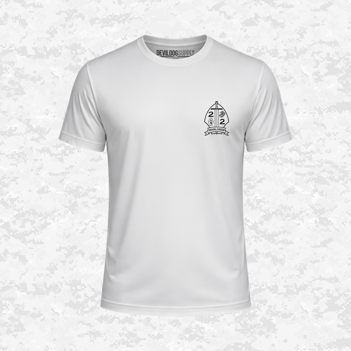 2nd Battalion 2nd Marines Unit "Warlords" Classic Edition #3 | DRIFIT Shirt
