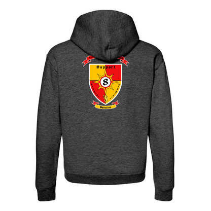 Combat Logistics Battalion 8 Unit ¨Anytime, Anyplace¨ Hoodie