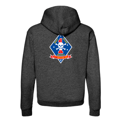 1st Reconnaissance Battalion Unit ¨Swift, Silent, Deadly¨ Hoodie