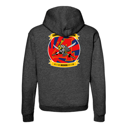 Combat Logistics Battalion 4 Unit ¨Bushido¨ Hoodie #3