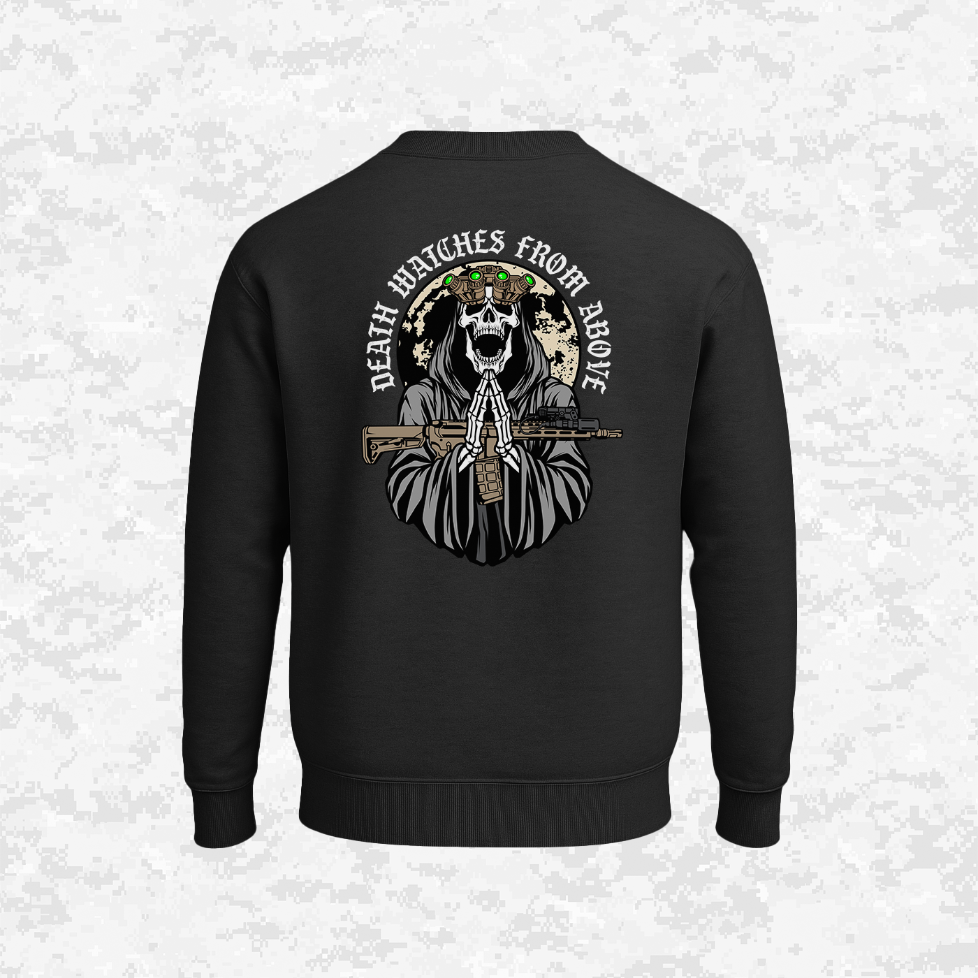 Death Watches From Above | Global Overwatch | Sweatshirt