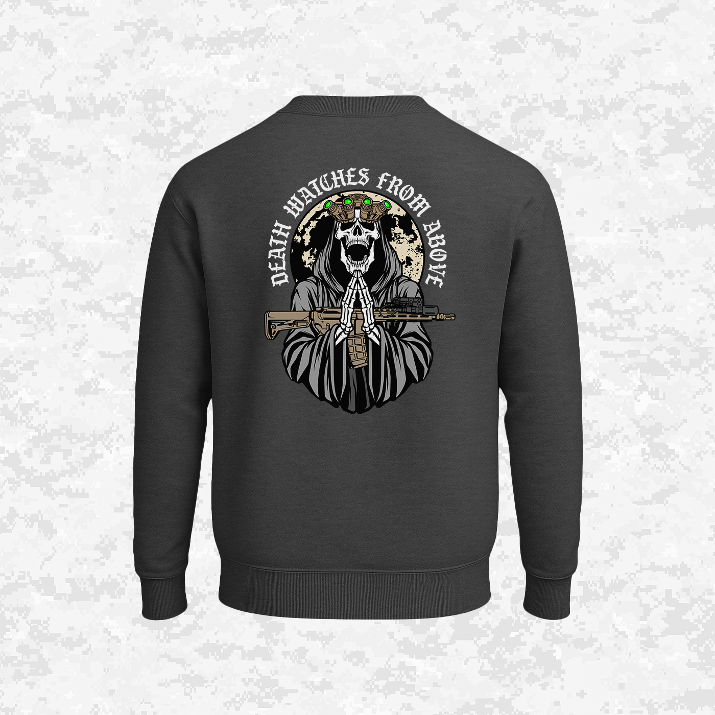 Death Watches From Above | Global Overwatch | Sweatshirt