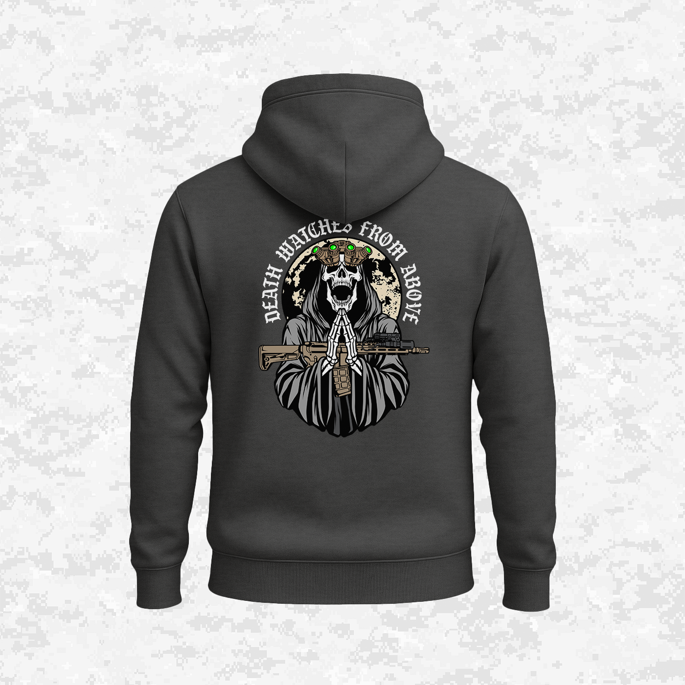 Death Watches From Above | Global Overwatch | Hoodie