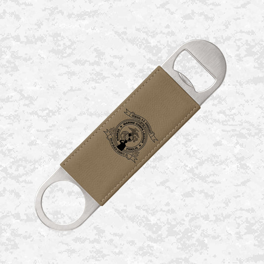Marine Corps League | General A.A. Vandegrift Detachment #68 | Leather Bottle Opener