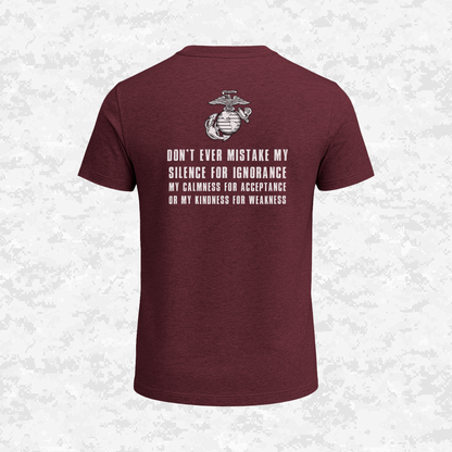 Silence Isn’t Weakness | USMC | T-shirt