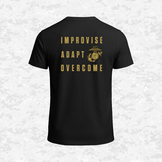 Improvise Adapt Overcome | USMC | T-shirt