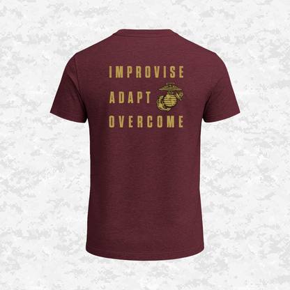 Improvise Adapt Overcome | USMC | T-shirt