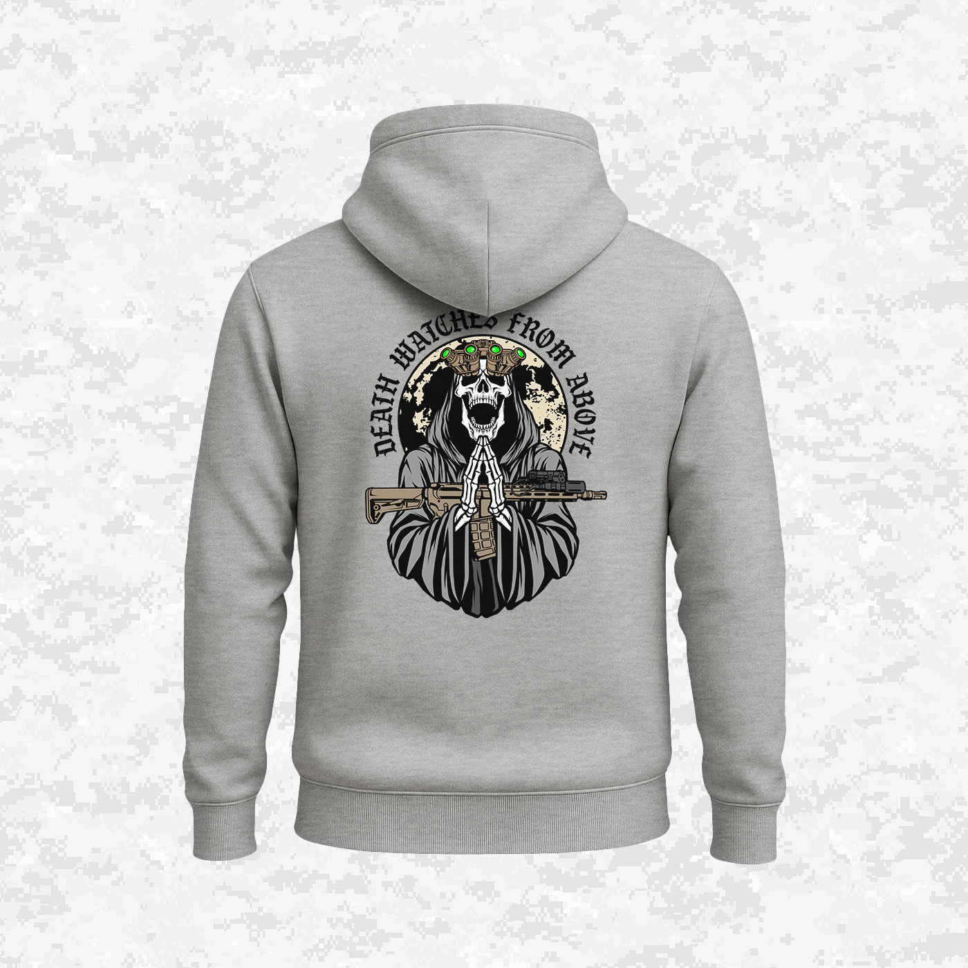 Death Watches From Above | Global Overwatch | Hoodie