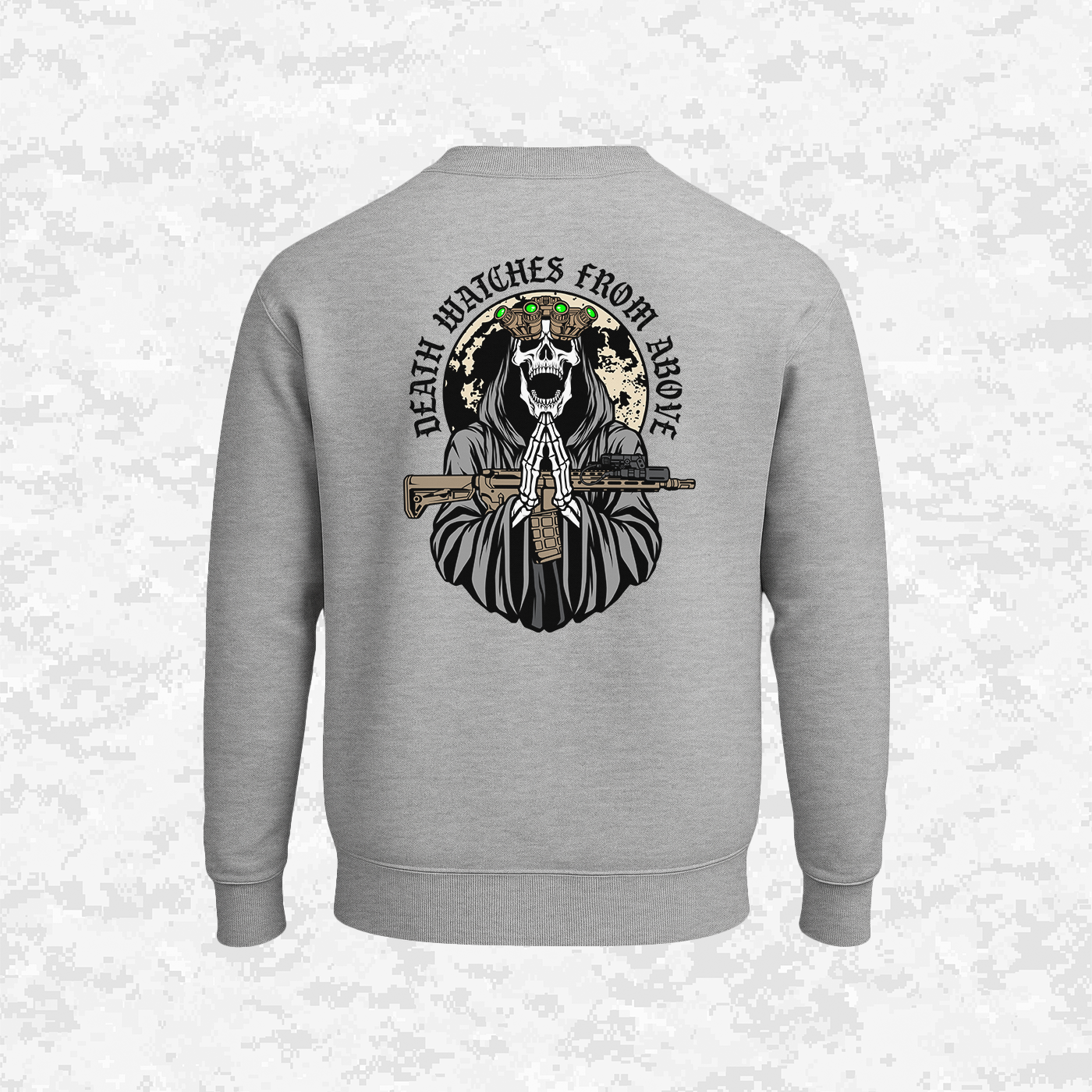 Death Watches From Above | Global Overwatch | Sweatshirt