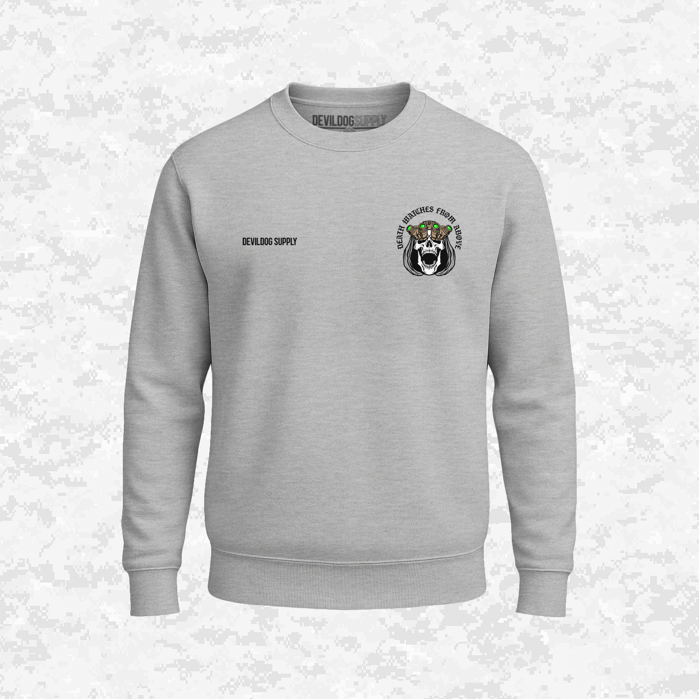 Death Watches From Above | Global Overwatch | Sweatshirt
