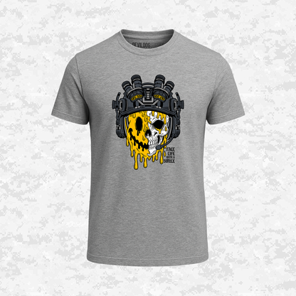 Face Life with a Smile | Tactical Skull | T-shirt