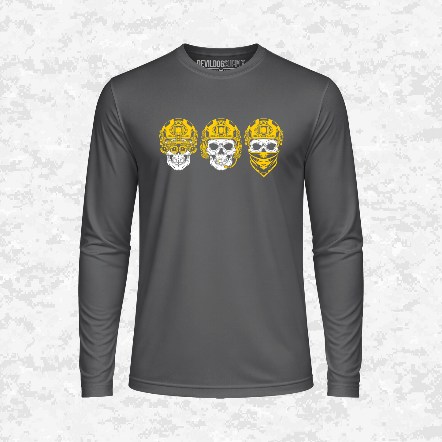 Shadow Discipline: Sight, Sound, Speech | DRIFIT Long sleeve, Hoodie