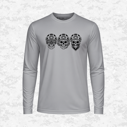 Shadow Discipline: Sight, Sound, Speech | DRIFIT Long sleeve, Hoodie