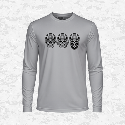 Shadow Discipline: Sight, Sound, Speech | DRIFIT Long sleeve, Hoodie