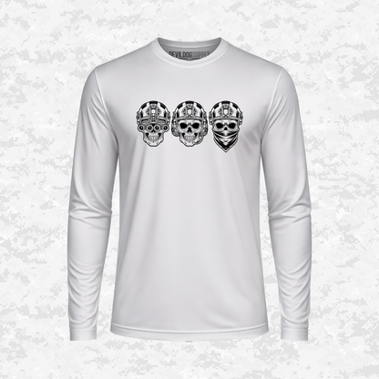 Shadow Discipline: Sight, Sound, Speech | DRIFIT Long sleeve, Hoodie