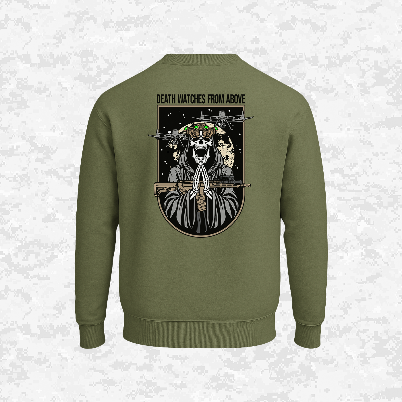Death Watches From Above | Air Superiority | Sweatshirt