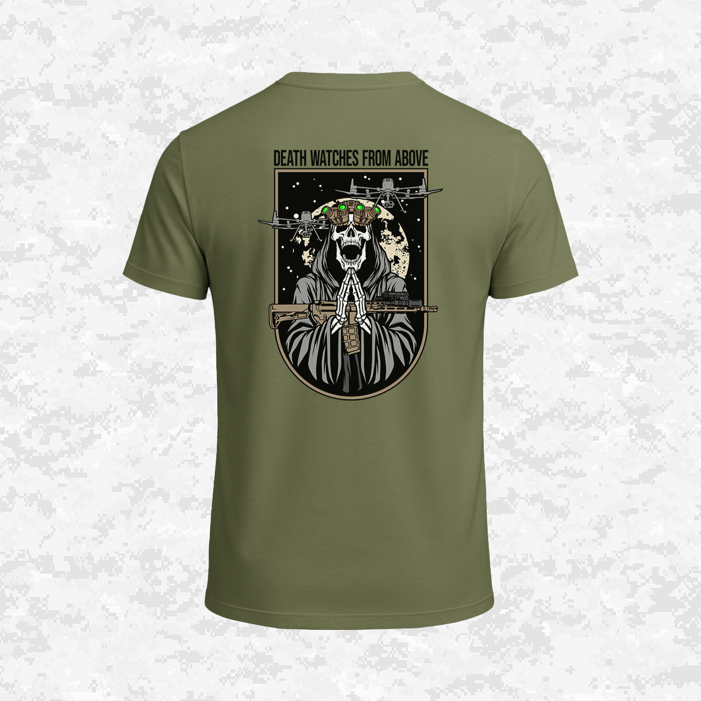 Death Watches From Above | Air Superiority | T-shirt