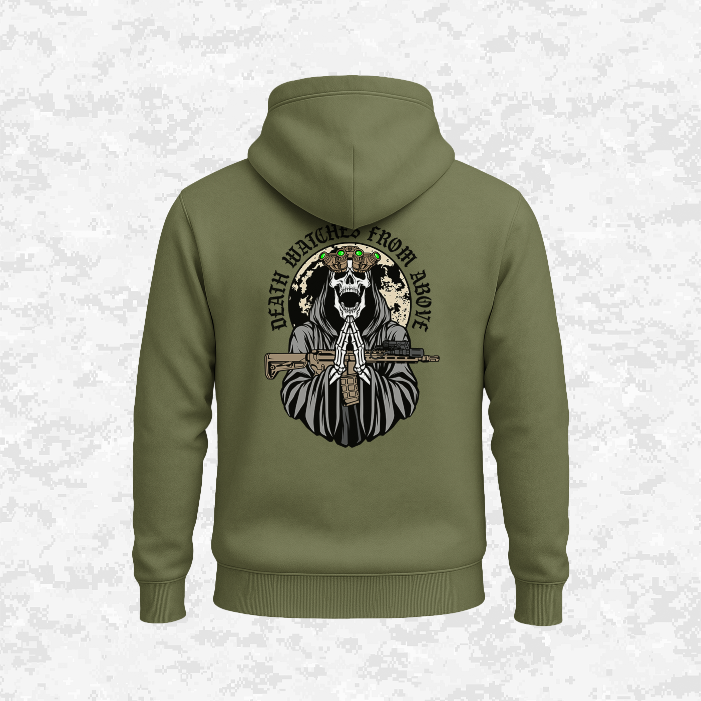 Death Watches From Above | Global Overwatch | Hoodie