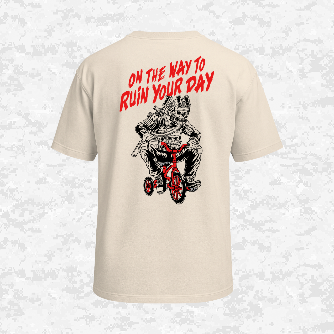 On the Way to Ruin Your Day | Oversized T-shirt