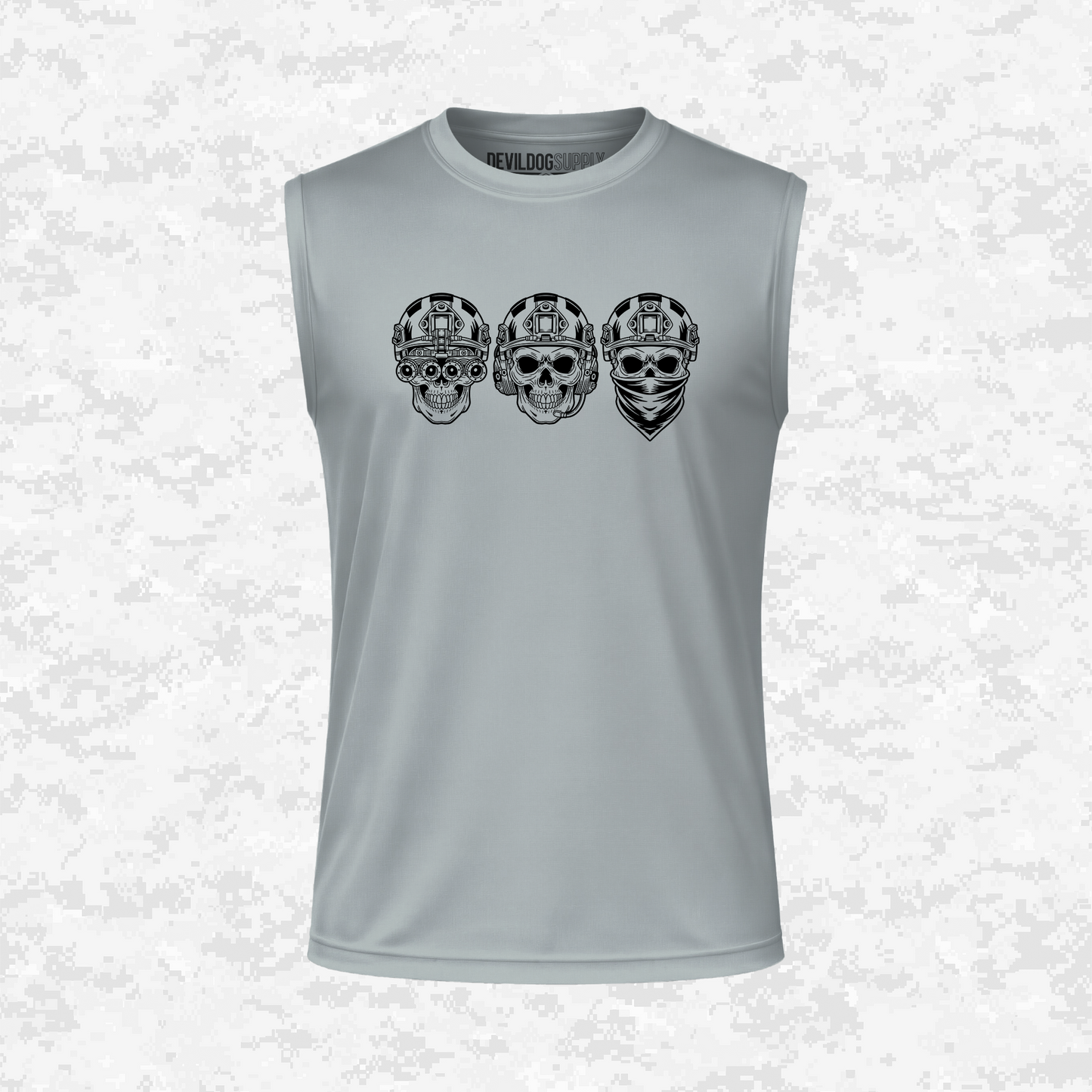 Shadow Discipline: Sight, Sound, Speech | DRIFIT Sleeveless, Tank, Sleeveless Hoodie